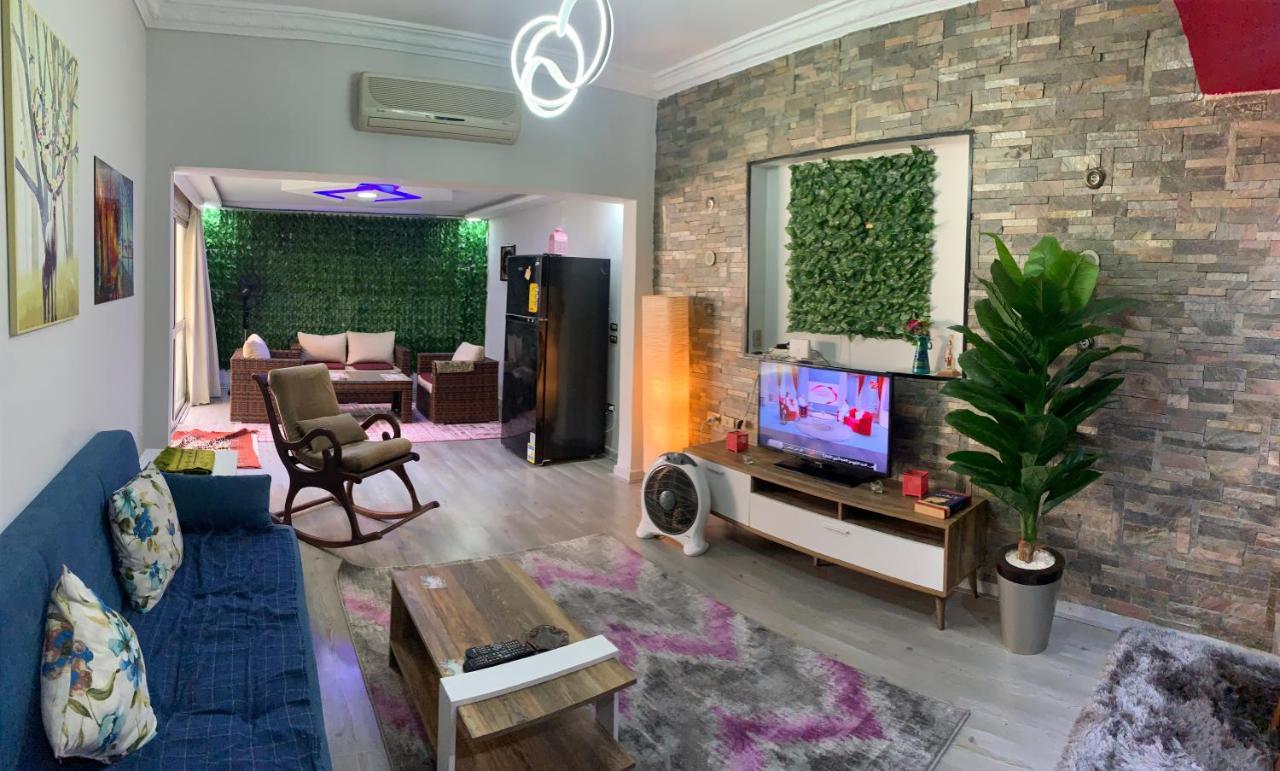 Apartment With A Private Garden In New القاهرة المظهر الخارجي الصورة