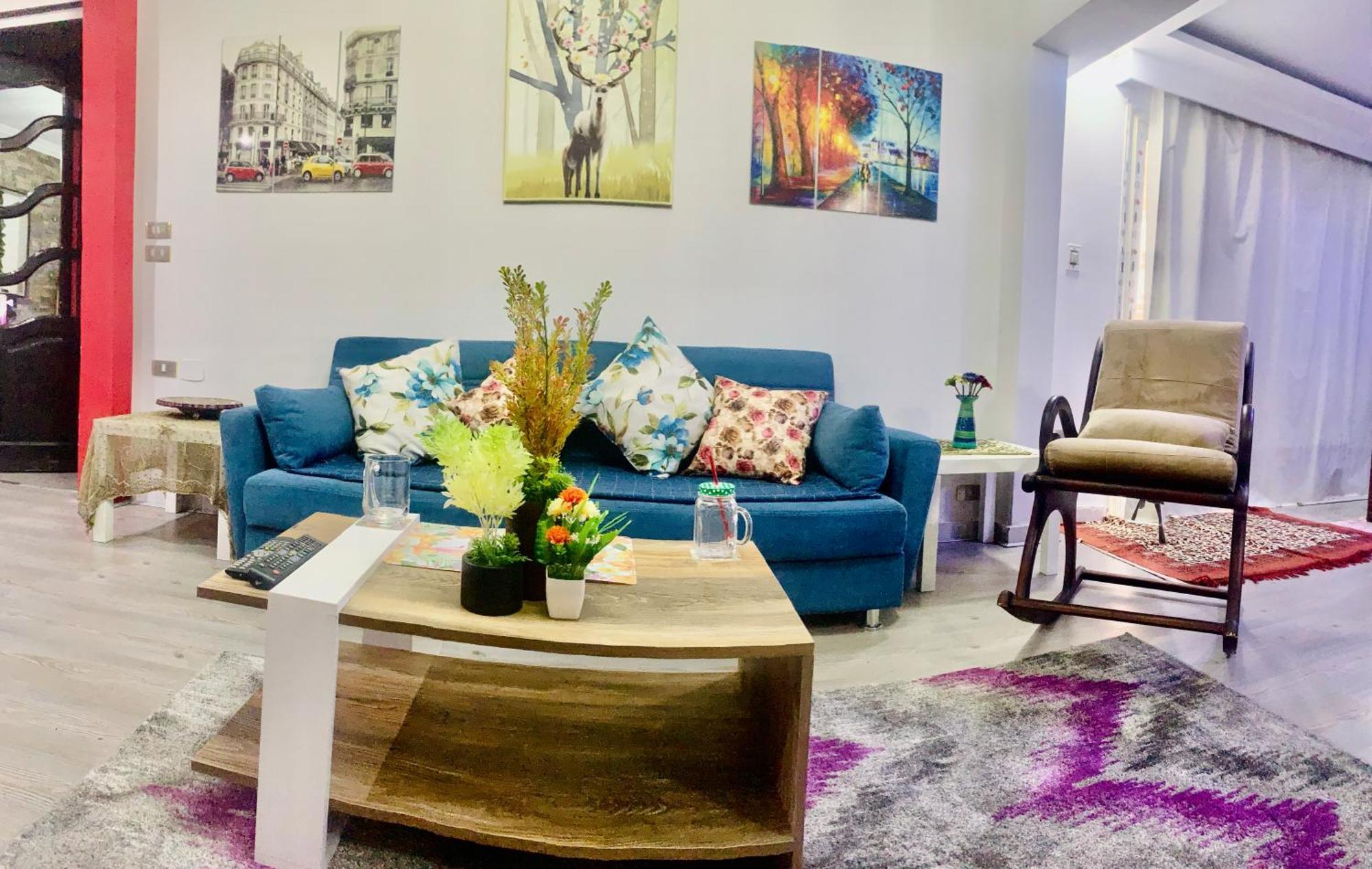 Apartment With A Private Garden In New القاهرة المظهر الخارجي الصورة
