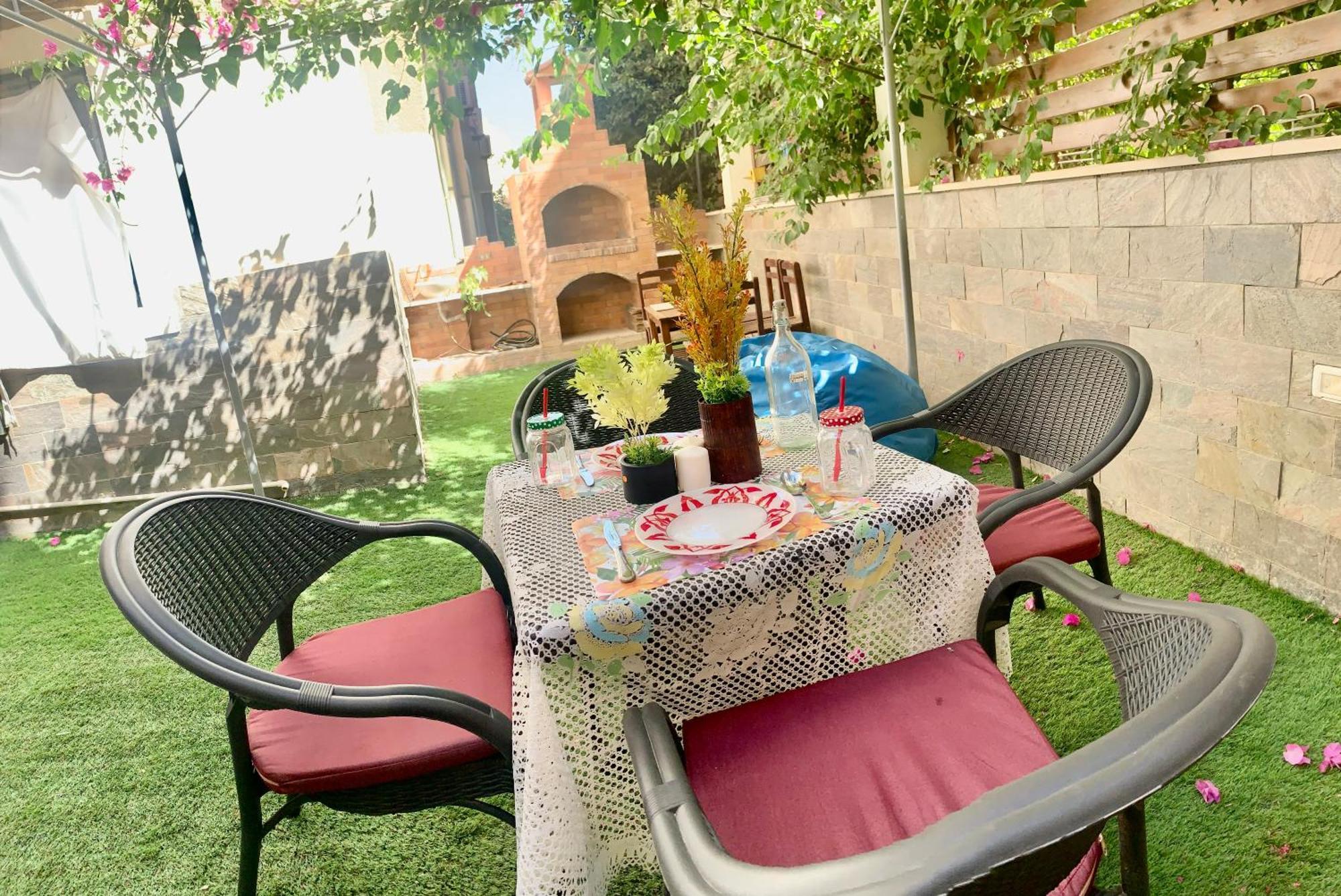 Apartment With A Private Garden In New القاهرة المظهر الخارجي الصورة